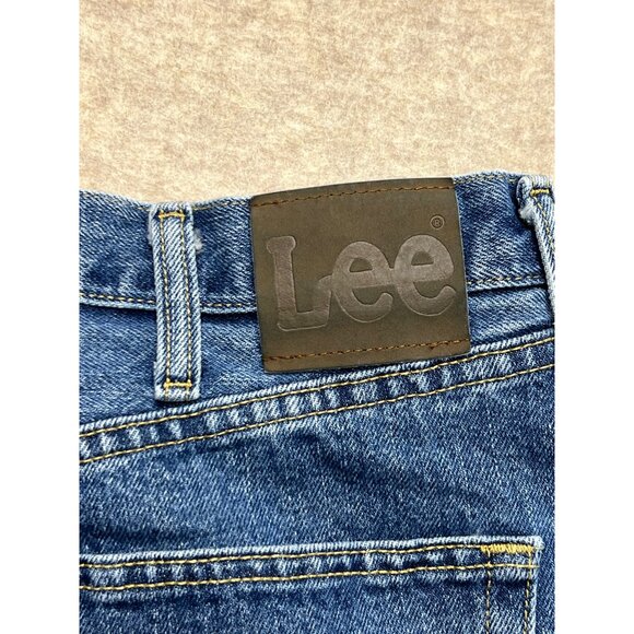 Lee Relaxed Fit Medium Wash Men's Denim Jeans 34 X 34 - Picture 6 of 10